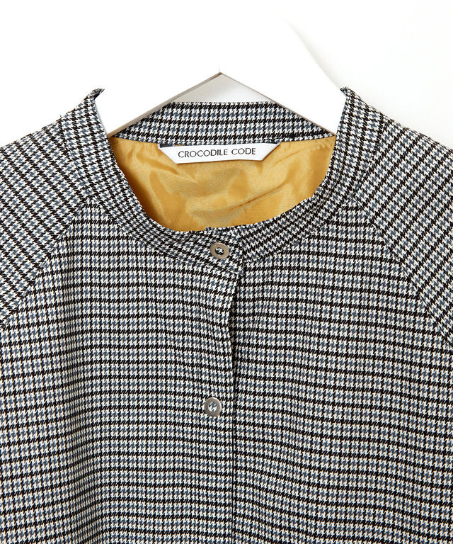 グランウォーム チェック柄 アウター