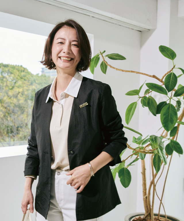 レザーライク ノーカラー ジャケット【オンラインショップ・一部店舗限定】