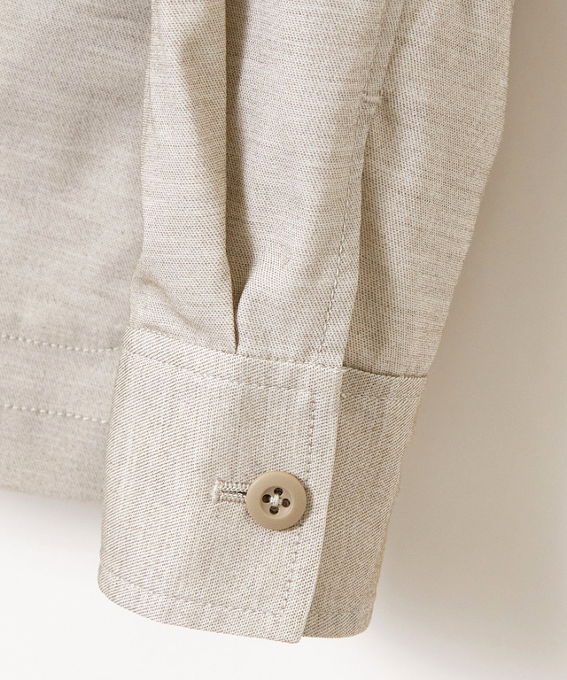 リネンライク ミリタリージャケット【オンラインショップ・一部店舗限定】