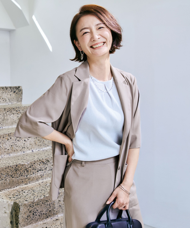 半袖 テーラードジャケット【接触冷感】【吸汗速乾】【オンラインショップ・一部店舗限定】