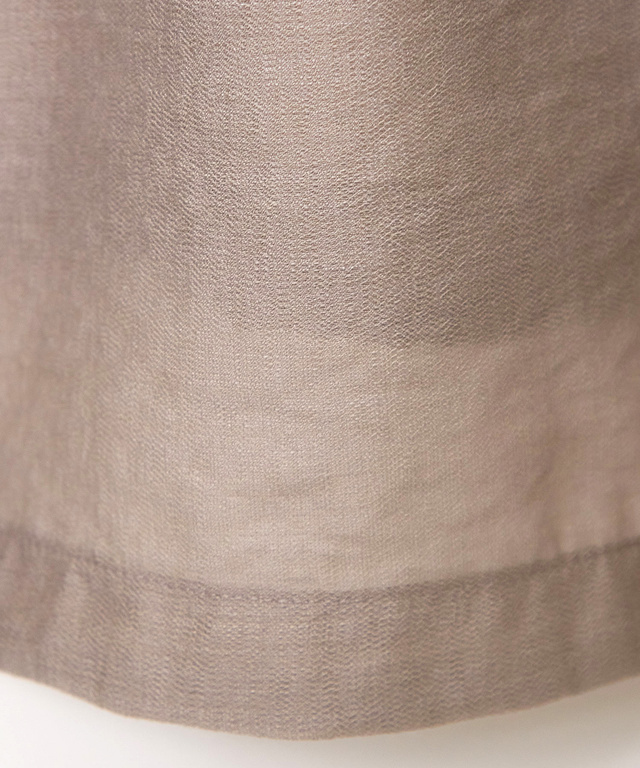 シアー フード付きブルゾン