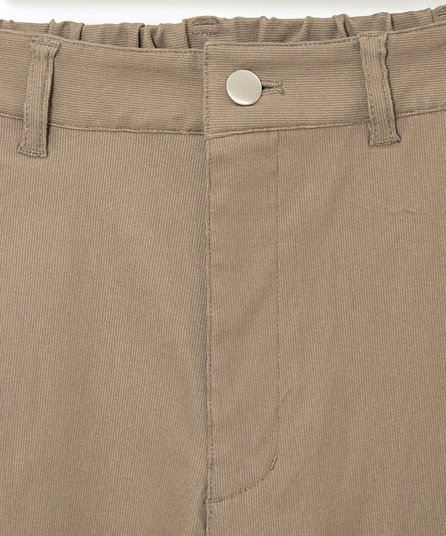 ピケ ストレッチ スリムパンツ