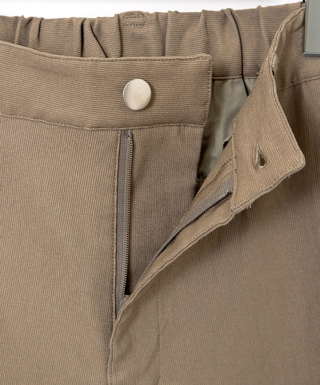 ピケ ストレッチ スリムパンツ