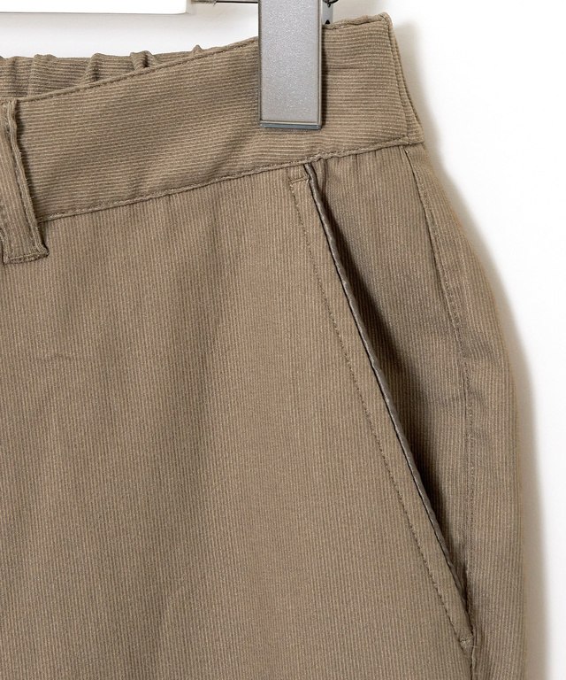 ピケ ストレッチ スリムパンツ