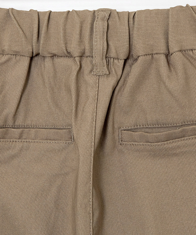 ピケ ストレッチ スリムパンツ