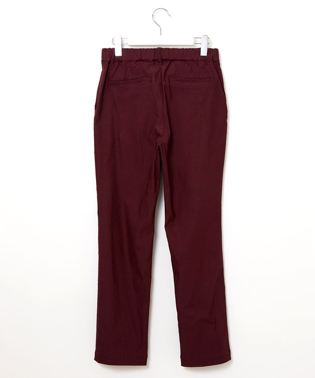 ピケ ストレッチ スリムパンツ