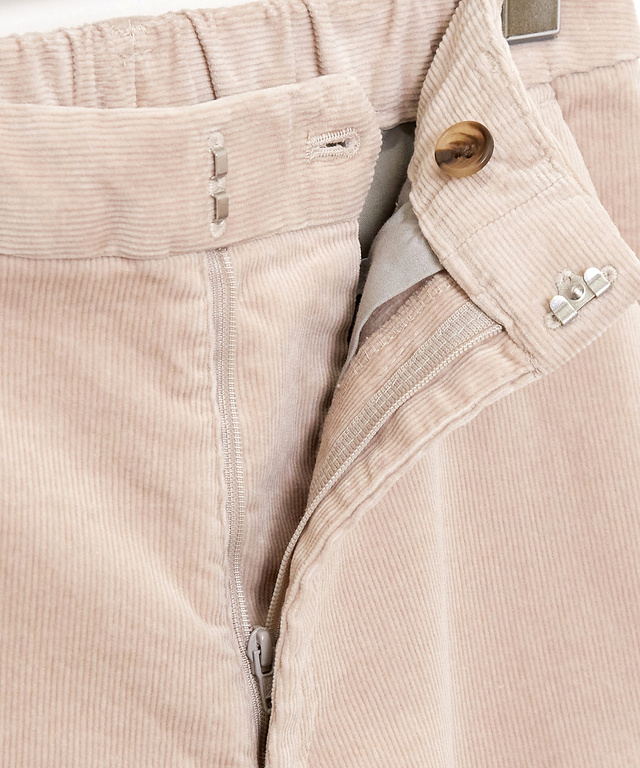 コーデュロイ スリム パンツ