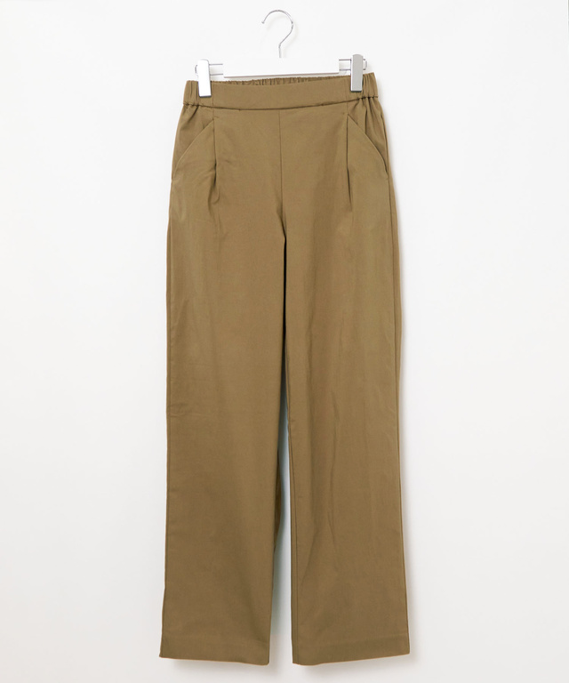 ツイル テーパード パンツ