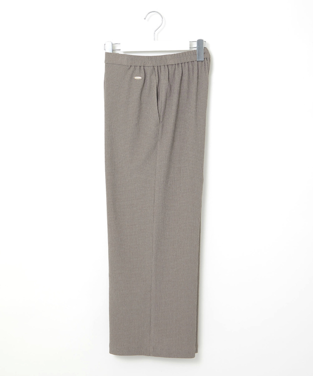 シャーリング プルオン パンツ