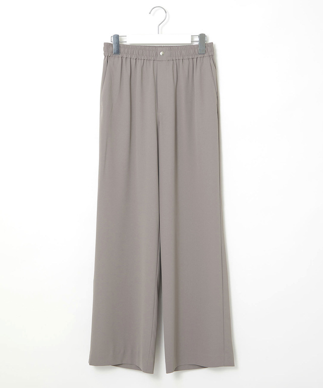 プルオンストレートパンツ【接触冷感】【UV加工】