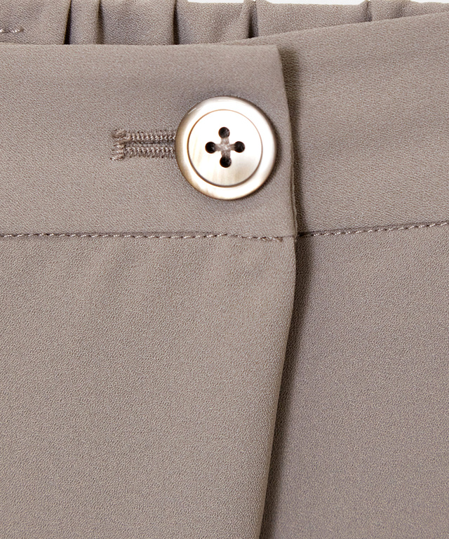 ラップ風 セミワイドパンツ【接触冷感】【吸汗速乾】