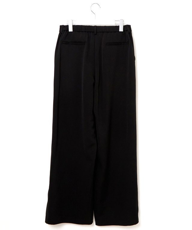 ラップ風 セミワイドパンツ【接触冷感】【吸汗速乾】