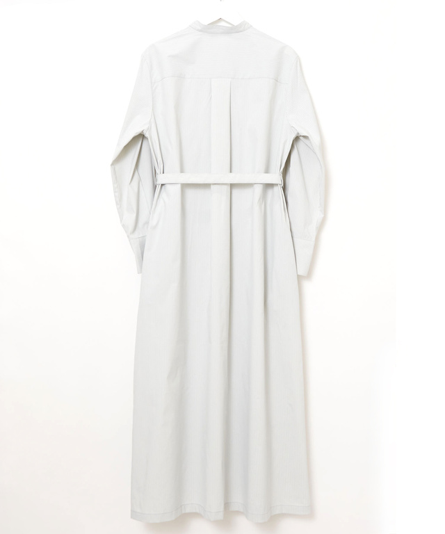 ヨーク切り替え ストライプ ワンピース