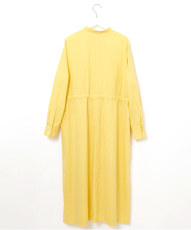 ドビーストライプ シャツワンピース