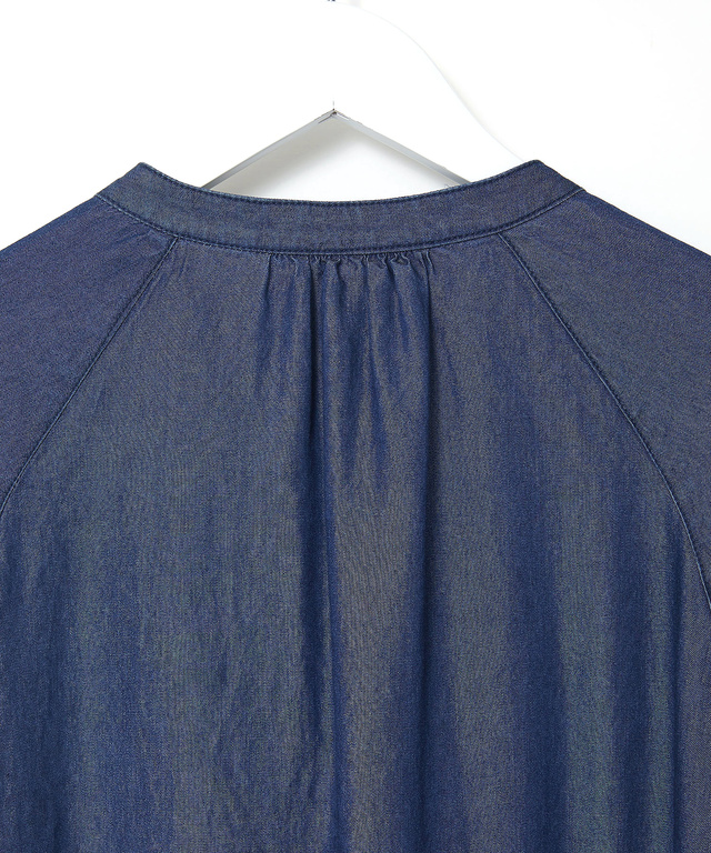 デニムライク ワンピース【オンラインショップ・一部店舗限定】