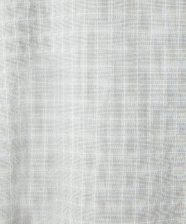 チェック柄 ガーゼ ブラウス