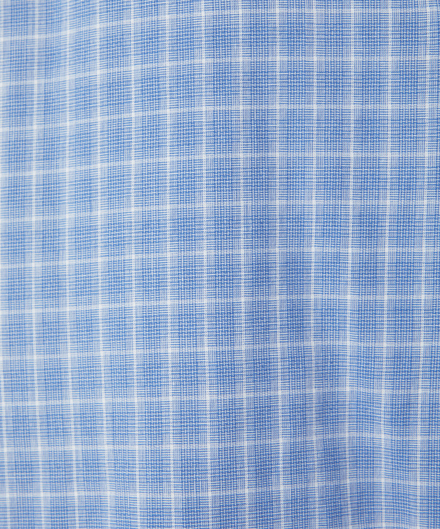 チェック柄 ガーゼ ブラウス