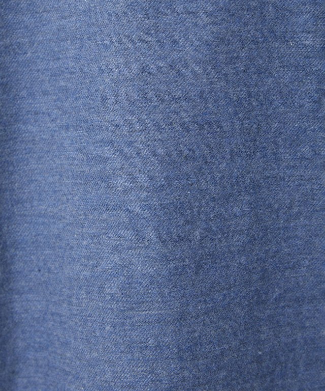 刺繍フリルデザイン 長袖 ブラウス