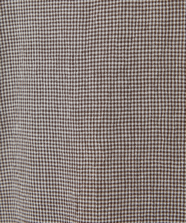 サッカー ミニギンガム ブラウス