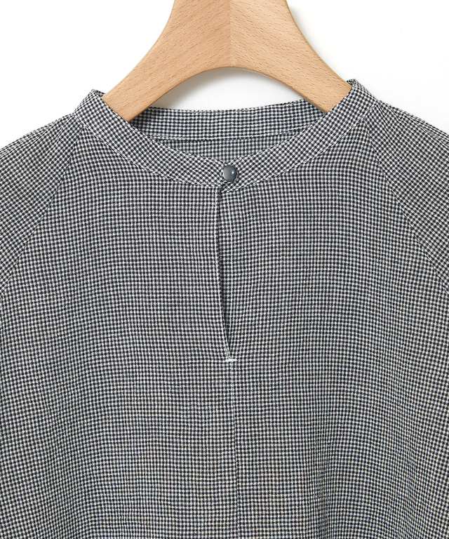 サッカー ミニギンガム ブラウス