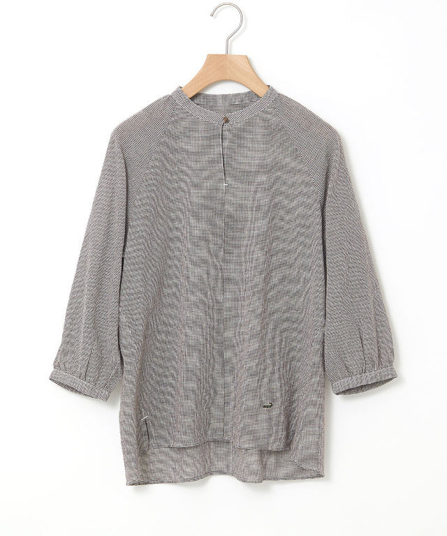 サッカー ミニギンガム ブラウス