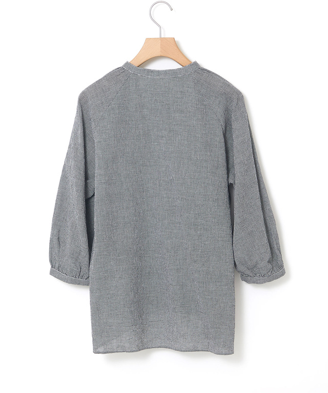 サッカー ミニギンガム ブラウス