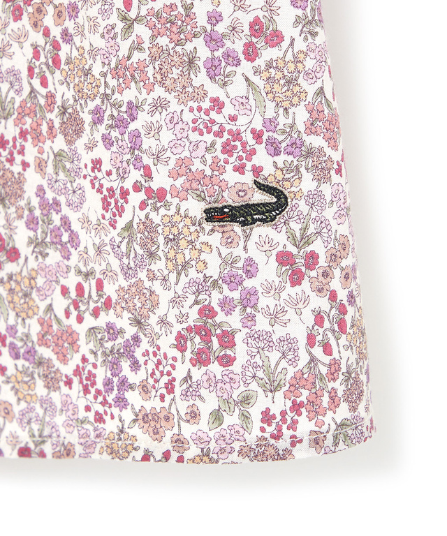 小花柄 シャーリング ブラウス【オンラインショップ・一部店舗限定】