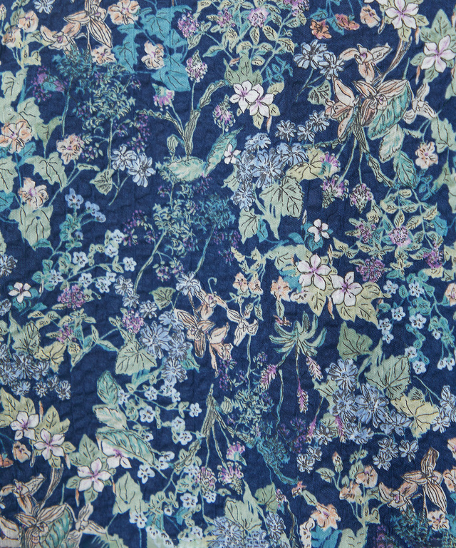 ミラクルウェーブ 花柄 ブラウス【オンラインショップ限定】