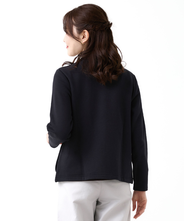 スナップボタン カーディガン