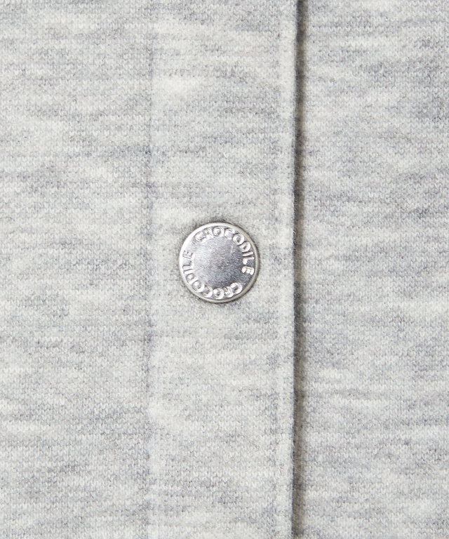 スナップボタン カーディガン