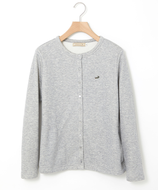 スナップボタン カーディガン