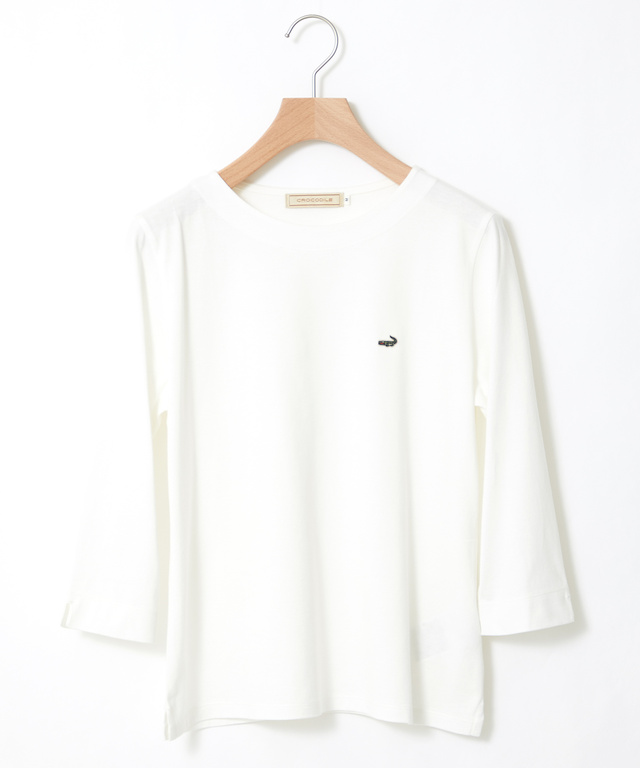 セルロースコットン 七分袖 Tシャツ【吸汗速乾】