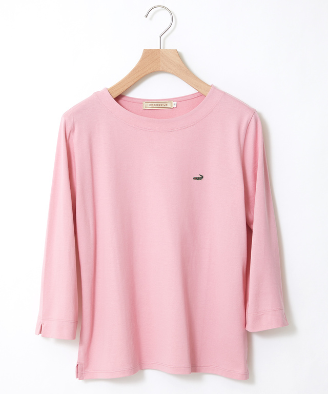 セルロースコットン 七分袖 Tシャツ【吸汗速乾】