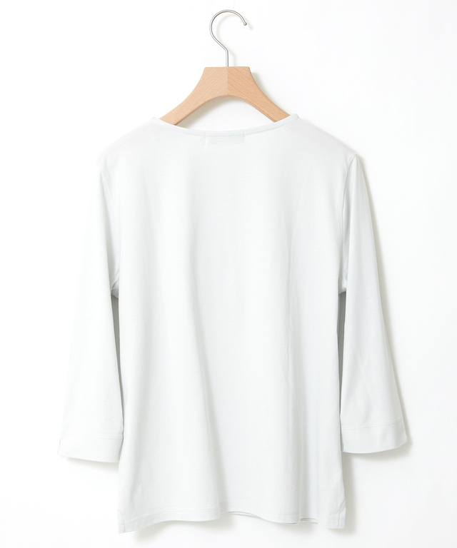 セルロースコットン 七分袖 Tシャツ【吸汗速乾】