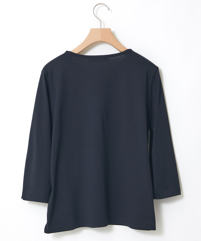 セルロースコットン 七分袖 Tシャツ【吸汗速乾】