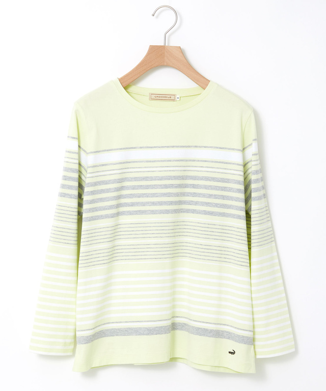 マルチボーダー 長袖 Ｔシャツ