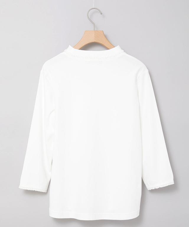 ストレッチレース 七分袖 Tシャツ