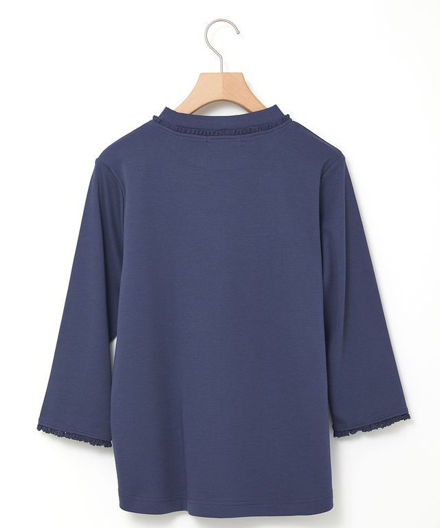 ストレッチレース 七分袖 Tシャツ