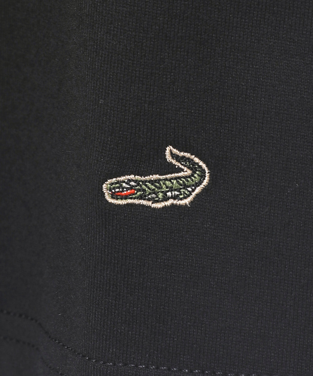 コットン 袖刺繍 Tシャツ