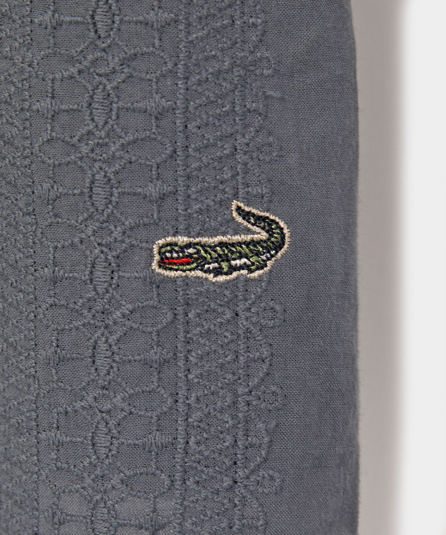 レース刺繡 ドッキング カットソー