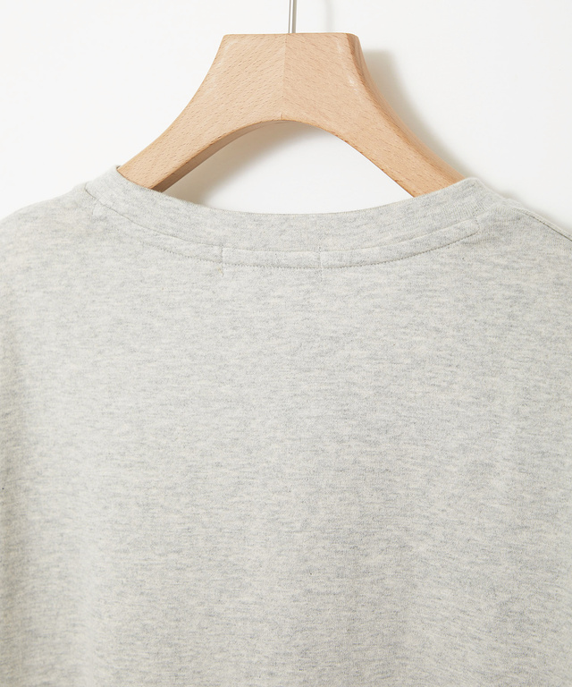 コットン フラワープリント Tシャツ