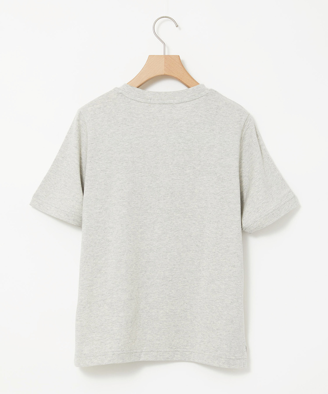 コットン フラワープリント Tシャツ