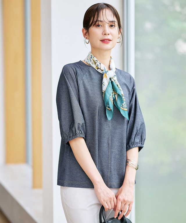 ツイルジャカード  プルオーバー