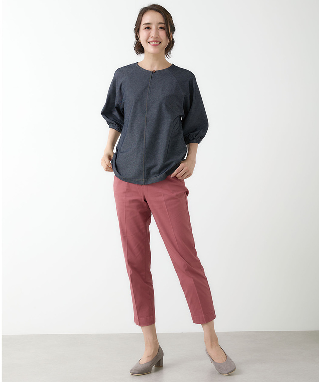 ツイルジャカード  プルオーバー