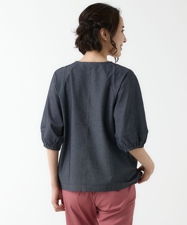 ツイルジャカード  プルオーバー