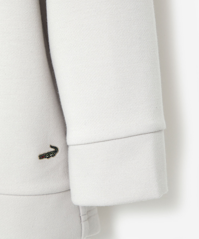  ボタン開き パーカー