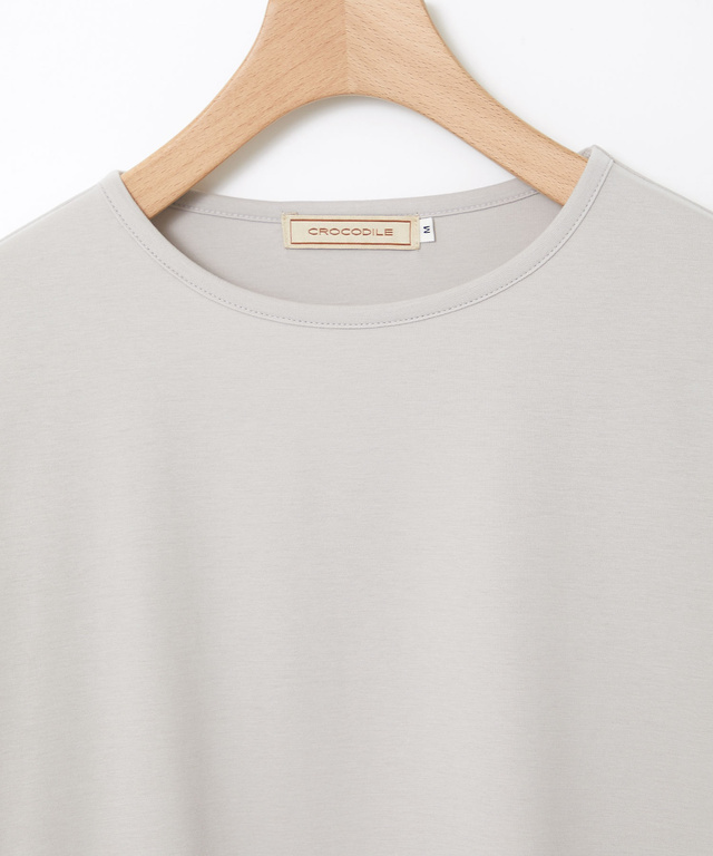 布帛ドッキング カットソー