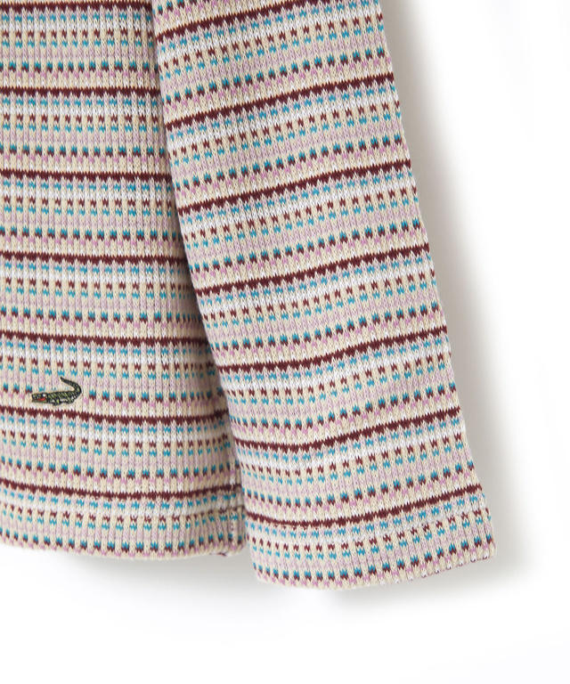 ジャカード ハイネック プルオーバー