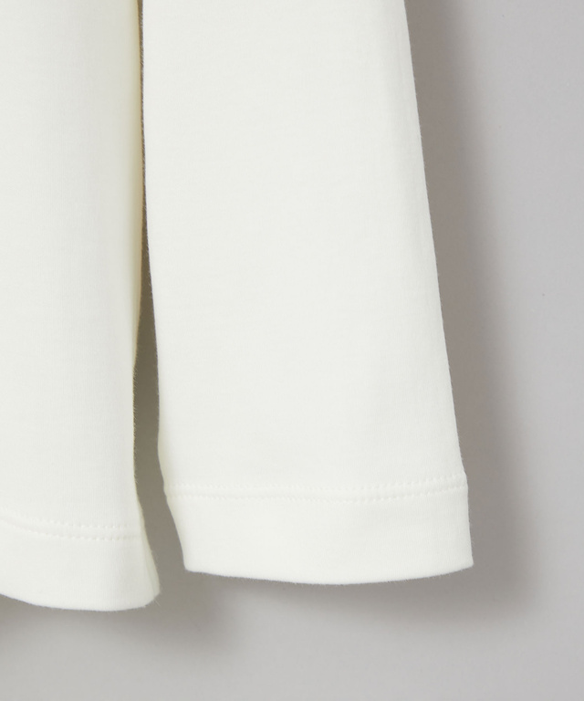 クロコモチーフ チェーンステッチ風 プリントTシャツ