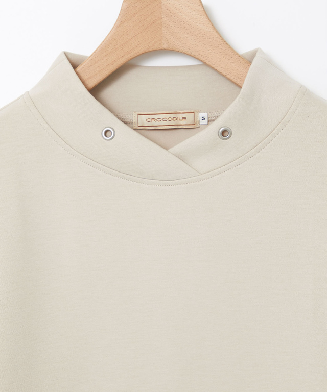 抜け襟デザイン プルオーバー